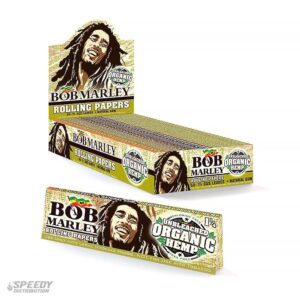 BOB MARLEY UNBLEACHED ORGANIC HEMP PAPERS - 1-1/4