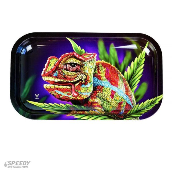 V-SYNDICATE METAL ROLLING TRAY - CHAMELEON