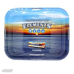 ELEMENTS CLASSIC LOGO METAL ROLLING TRAY