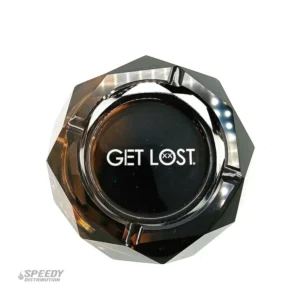 GET LOST DIAMOND ASHTRAY - BLACK