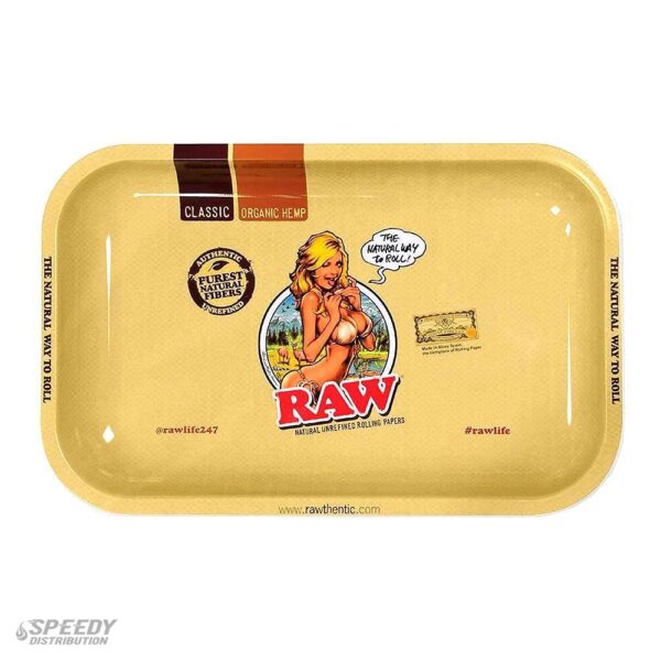 RAW ROLLING TRAY - GIRL