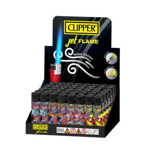 CLIPPER - JET FLAME LIGHTER - 48CT DISPLAY - NICE TRIP - 3919