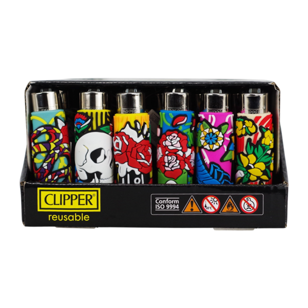 CLIPPER - LIGHTERS - 30CT DISPLAY - SPRING - 6088