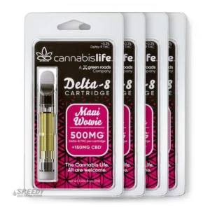 CANNABISLIFE CARTRIDGE 500MG DELTA 8/150MG CBD