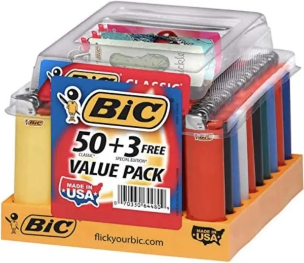 BIC - LIGHTER - CLASSIC - 50 + 3 CT