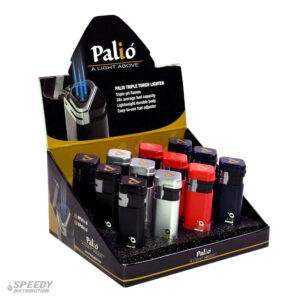 PALIO - DISPLAY TRIPLE JET TORCH - 12CT