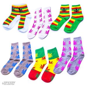 WERK-IT HEMP LEAF SOCKS