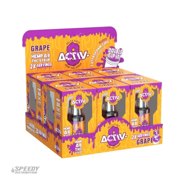 ACTIV-8 D8 CHERRY OR GRAPE SYRUP -- GRAPE