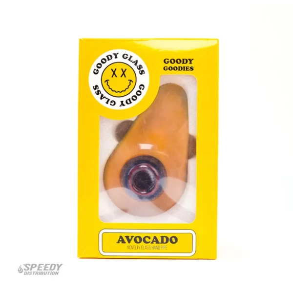 GOODY GLASS HAND PIPE AVOCADO