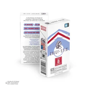 CHIEF STIX DELTA 8 SMOKES 600MG 10 PACKS