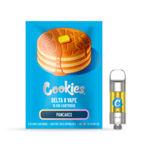 COOKIES - DELTA 8 - 1G CARTRIDGE - 10CT DISPLAY - PANCAKES (SATIVA HYBRID)