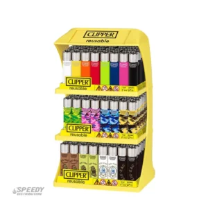 CLIPPER 3 TIER DISPLAY MIX 144CT