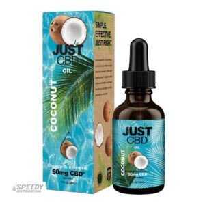 JUST CBD TINCTURE COCONUT - 50MG