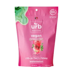 URB - D10+D8 - VEGAN - GUMMIES - 1750MG - WATERMELON