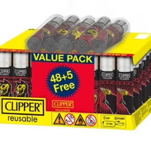 CLIPPER - LIGHTERS - 53CT DISPLAY - ANIMAL CORPS - 6569