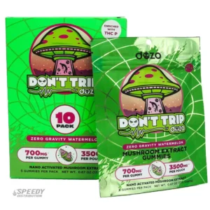 DOZO DON'T TRIP MUSHROOM GUMMIES 10CT 3500MG