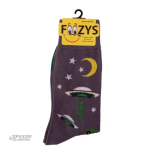 FOOZYS SOCKS ALIEN FM-101 GREY