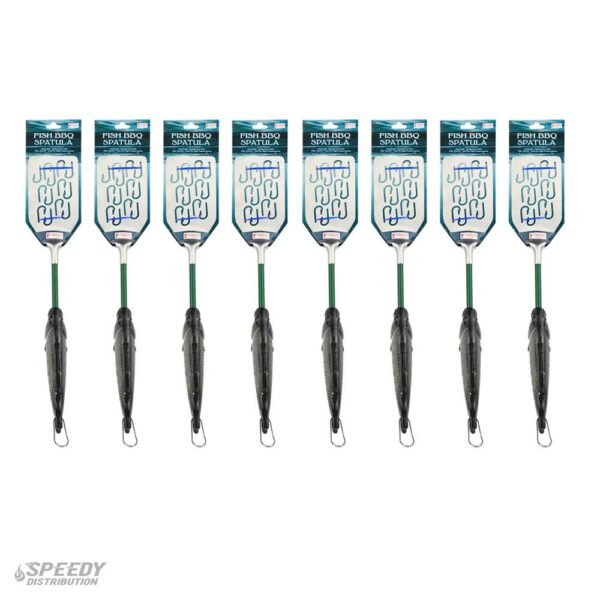 FISH BBQ SPATULAS 8PK DISPLAY