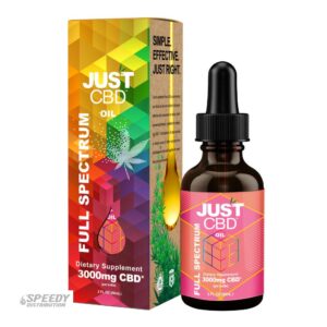 JUST CBD TINCTURE FULL SPECTRUM - 3000MG