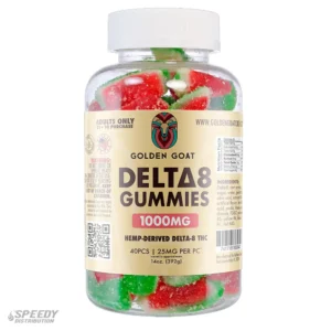 GOLDEN GOAT DELTA 8 GUMMIES 1000MG 40PCS