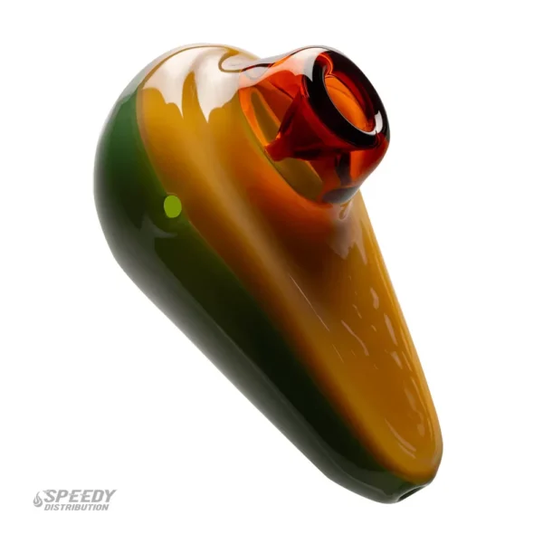 GOODY GLASS HAND PIPE AVOCADO