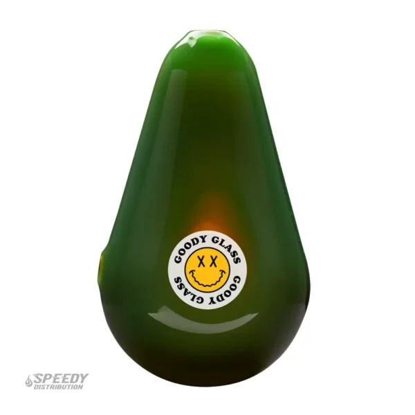 GOODY GLASS HAND PIPE AVOCADO