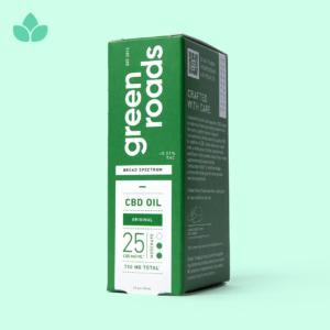 GREEN ROADS - CBD OIL - BROAD SPECTRUM - 750MG