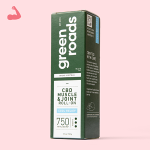 GREEN ROADS - CBD - BROAD SPECTRUM - MUSCLE & JOINT ROLL ON - 750MG