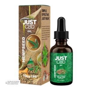 JUST CBD TINCTURE HEMP SEED - 50MG