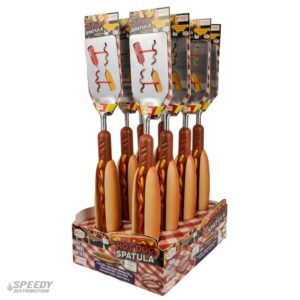 HOTDOG BBQ SPATULA 8CT DISPLAY