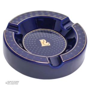 LUCIENNE BLUE ROUND ASHTRAY - A262