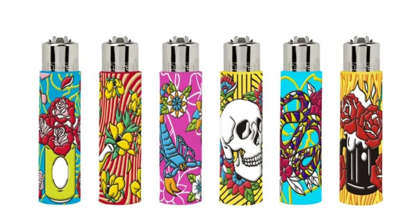 CLIPPER - LIGHTERS - 30CT DISPLAY - SPRING - 6088