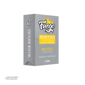 FUEGO PHC/PHCP/THCX LR LD 2G CARTRIDGE - 5CT SOUR DIESEL