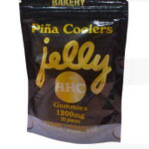 JELLY - HHC - GUMMIES - 10CT DISPLAY - PINA COOLERS - 1200MG