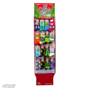 SILLIES SOCKS 96CT DISPLAY