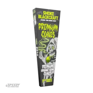 SMOKE BLACKCRAFT 1 1/4 - CONES - 24PK 6