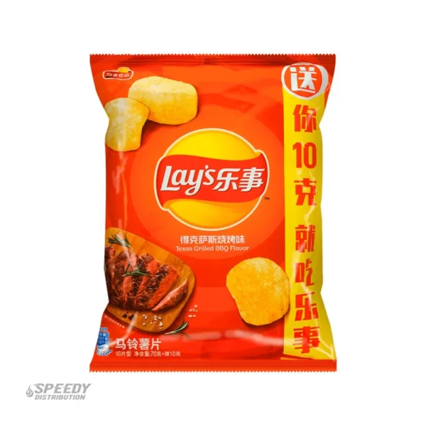 LAY'S EXOTIC CHIPS TEXAS GRILLED BBQ