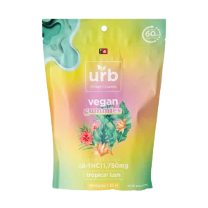 URB - D10+D8 - VEGAN - GUMMIES - 1750MG - TROPICAL LUSH