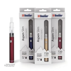 BOULDER BATTERY ASPEN SLIM RED