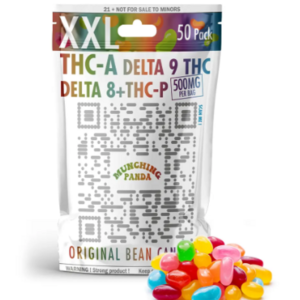 MUNCHING PANDA - THCA/D9/D8/THCP - SOUR JELLY BEANS - 500MG