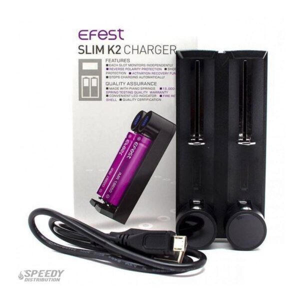 Efest Slim K2 2-Channel Battery Charger