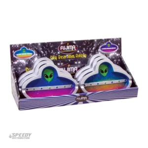 FUJIMA POLY RESIN ALIEN ASHTRAY 8CT LT174