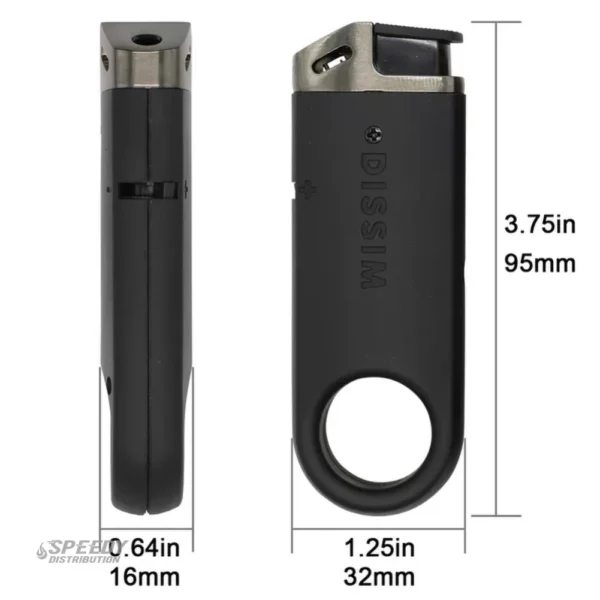 DISSIM INVERTED SLIM LIGHTER 25CT DISPLAY