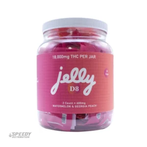 JELLY DELTA 8 GUMMIES 30CT JAR 600MG