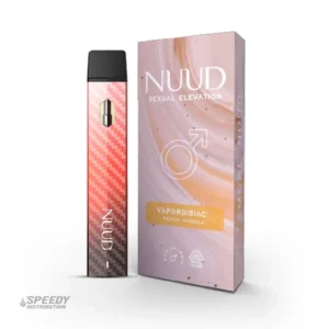 NUUD HHC MALE ENHANCEMENT (PV) DISPOSABLE - 6CT PEACH VANILLA