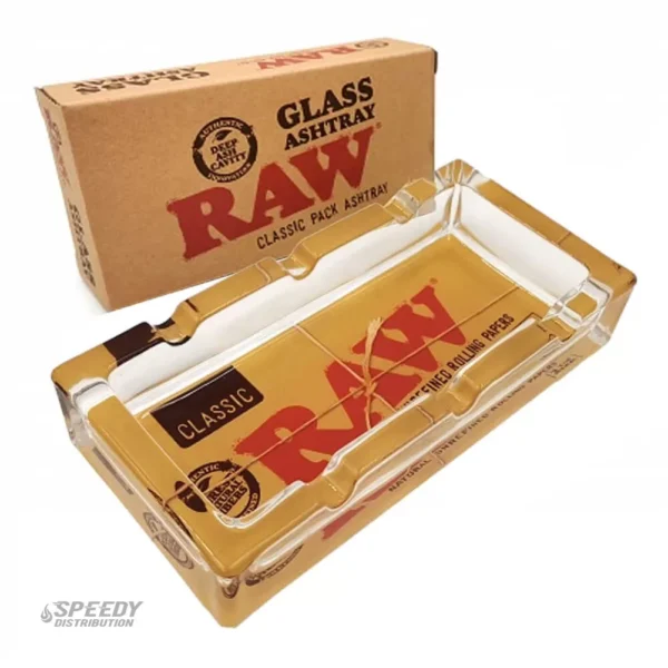 RAW CLASSIC GLASS ASHTRAY