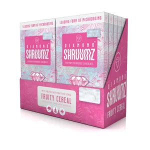 DIAMOND SHRUUMZ - CHOCOLATE BAR - 10CT DISPLAY - FRUITY CEREAL