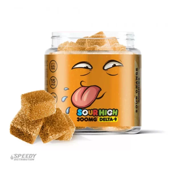 SOUR HIGH DELTA 9 GUMMIES 300MG