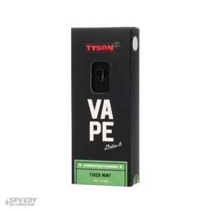 TYSON 2.0 DELTA 8 DISPOSABLE 2G 10CT TIGER MINT