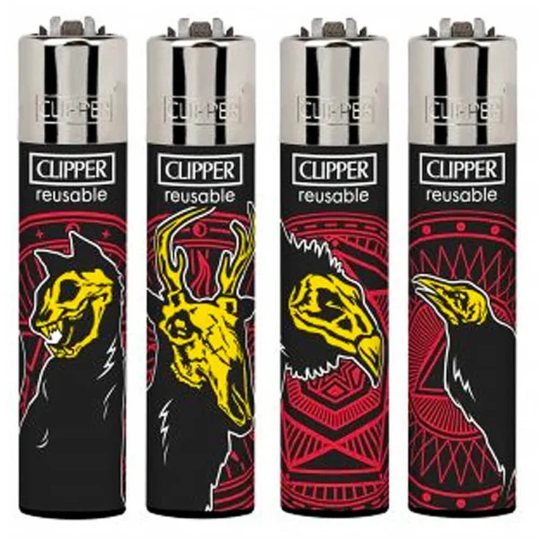 CLIPPER - LIGHTERS - 53CT DISPLAY - ANIMAL CORPS - 6569